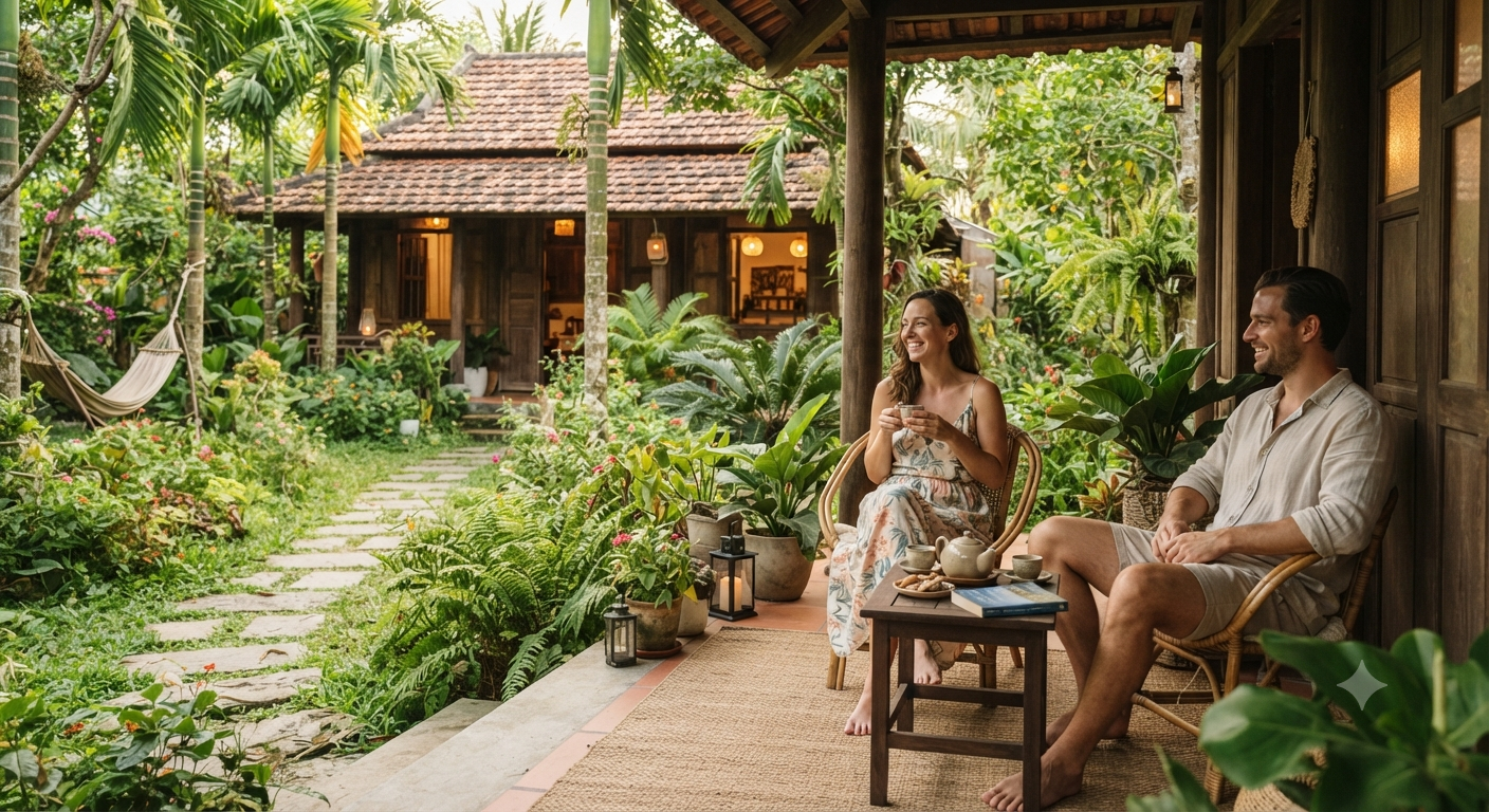 Bản chất và lợi ích của không gian lưu trú riêng tư trong chuyến đi ngắn ngày